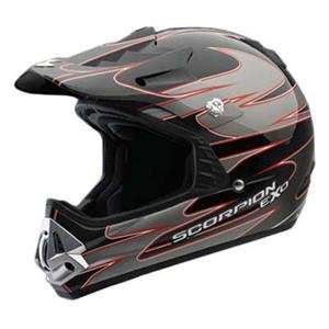  Scorpion VX 17 Twister Helmet   Small/Black/Grey 