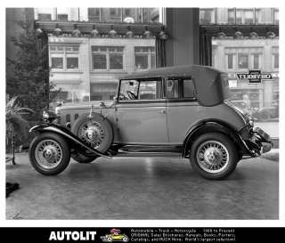 1932 Chevrolet Landau Sedan Factory Photo  