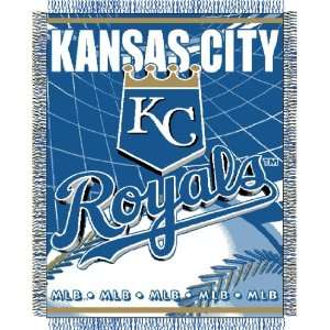  Kansas City Royals MLB Triple Woven Jacquard Throw (MLB 