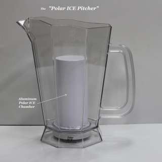 Clear Polar Pitcher labeled