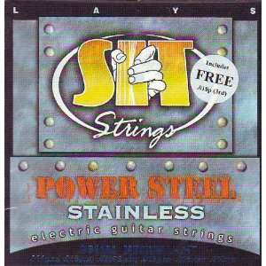  S I T Strings Electric Guitar Stainless Power Steel Medium 