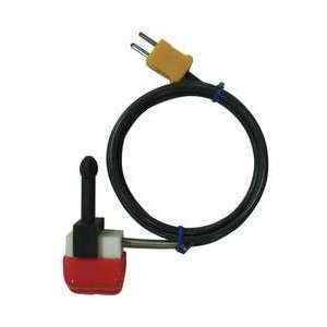 Industrial Grade 5RME9 Grill Temp Probe, K Type, 32 to 399F  