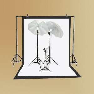  ePhoto K103 Studio Lighting Kit with Carrying Case with 