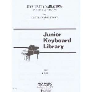  Kabalevsky   Five Happy Variations Op. 51 No. 1 