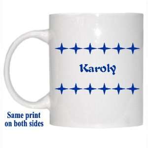  Personalized Name Gift   Karoly Mug 