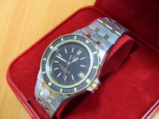 NEW IN BOX 14K SOLID G / S.STEEL 1981 OMEGA SEAMASTER SCUBA 120M 