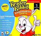 Reader Rabbit Kindergarten 2005+Math 2 CD For XP NEW
