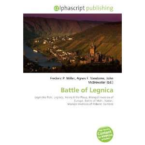  Battle of Legnica (9786132678317) Books