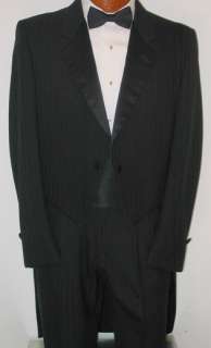 Raffinati Black Tuxedo Jacket, Tailcoat & Pants 39R  