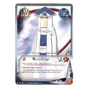   Naruto TCG Revenge and Rebirth N 147 Kazekage Rare Card Toys & Games