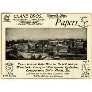   Ledger Correspondence Business Supplies   Original Print Ad Home