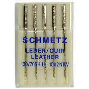   Schmetz Leather Machine Needle Sz 18/110 5 Pk Arts, Crafts & Sewing
