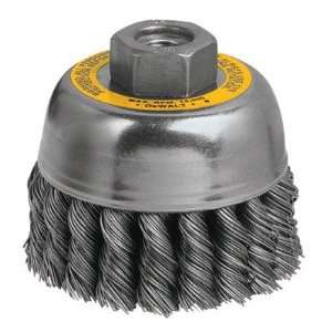  Wire Brushes   3 knotted cup brush carbon steel 10mm x1 