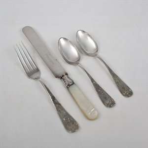  Clover by Towle, Sterling Set of Pearl Handle Flatware 