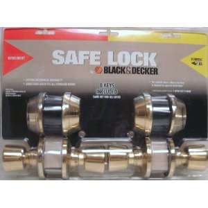   Combo Sets of Handle & Deadbolt Locks Keyed Alike
