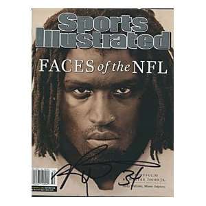  Ricky Williams Autographed/Signed Sports Illustrated 