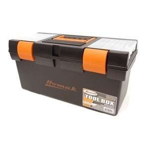  Homak BK00116001 16 Inch Black Plastic Toolbox