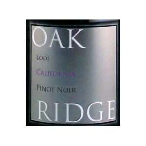  Oak Ridge Winery Pinot Noir 750ML Grocery & Gourmet Food