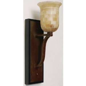  Pieced Stone Wall Sconce