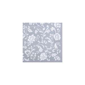   Silver White Lunch Party/ Wedding Napkins Pack of 20