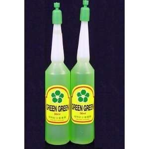  2 Bottles Green Green Plant Food Lucky Bamboo Food ( 36ml 