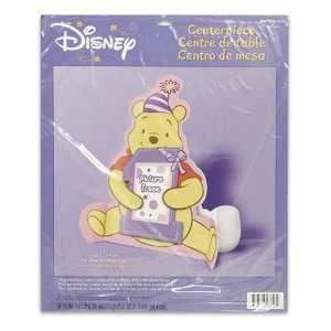  Winnie the Pooh First Birthday Girl Centerpiece Case Pack 