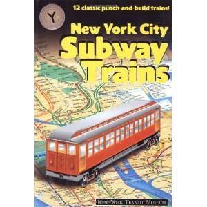  New York City Subway Trains 12 Classic Punch and Build 