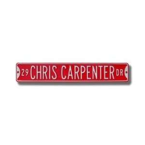  St. Louis Cardinals Chris Carpenter Drive Sign Sports 