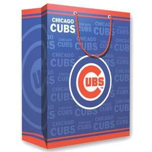 Chicago Cubs MLB Medium Gift Bag (9.75 Tall)  Sports 