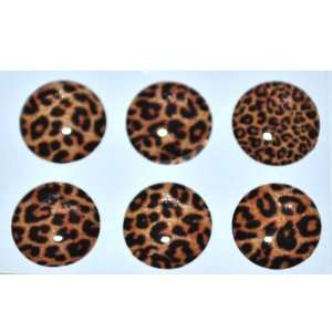  Leopard Home Button Sticker for Iphone 4g/4s Ipad2 Ipod 