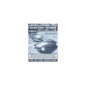 Nova/Chevy II/Monte Carlo Parts Locator Book Automotive