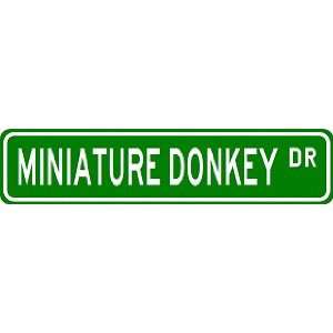  MINIATURE DONKEY Street Sign ~ Custom Aluminum Street 