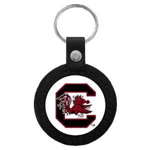   Gamecocks NCAA Classic Logo Leather Key Tag