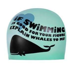  Sporti Explain Whales Silicone Cap Adult Caps