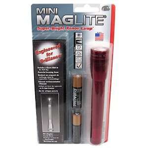 Maglite (Lighting)   Mini Mag Flashlight AA in Clam Pack, with Holster 