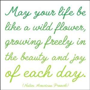    Beauty & Joy Of Each Day   Proverb Color Magnet