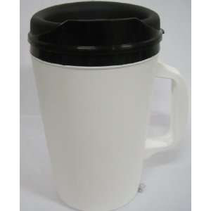 34 Oz Thermoserv Foam Insulated Coffee Mug  White  Kitchen 