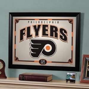  22 NHL Philadelphia Flyers Hockey Logo Framed Mirror 