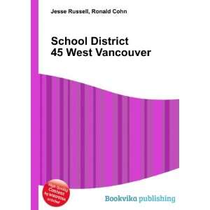  School District 45 West Vancouver Ronald Cohn Jesse 
