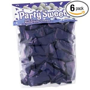 Party Sweets By Hospitality Mints Navy Buttermints, 7 Ounce Bags (Pack 