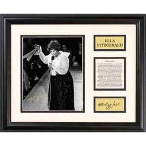  Ella Fitzgerald Framed 7 x 9 Photograph