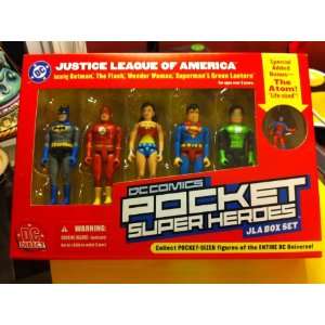   DC Comics Justice League of America Pocket Super Heroes Toys & Games