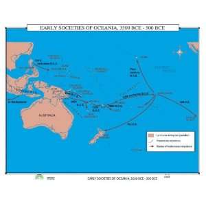  Universal Map 30257 107 Early Societies of Oceania, 3500 