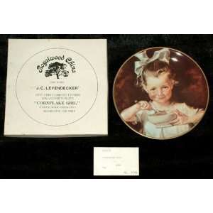 Cornflake Girl, J. C. Leyendecker Collector Plate 