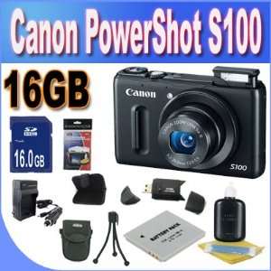  Canon PowerShot S100 12.1 MP Digital Camera with 5x Wide 