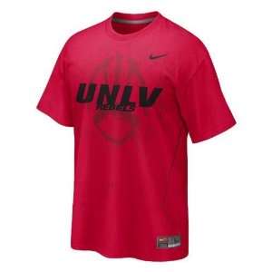  UNLV Rebels NCAA Practice T Shirt (Red)