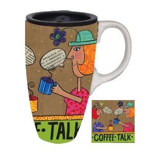  Coffee Talk Latte Travel Mug