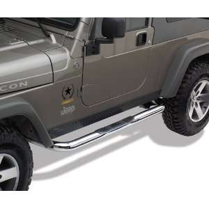   Jeep Wrangler LJ Unlimited Signature Series Side Steps In Chrome   LJ
