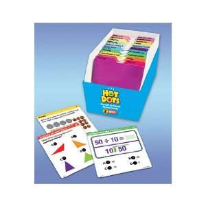   REVIEW CARDS GR 4 HOT DOTS STANDARDS   BASED MATH 