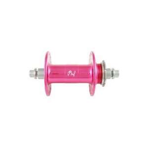   Rear High Flange Track Hub Fixed 32 hole 120mm Pink